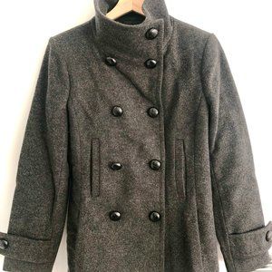 Aritzia Talula Babaton Dark Grey Howell Coat